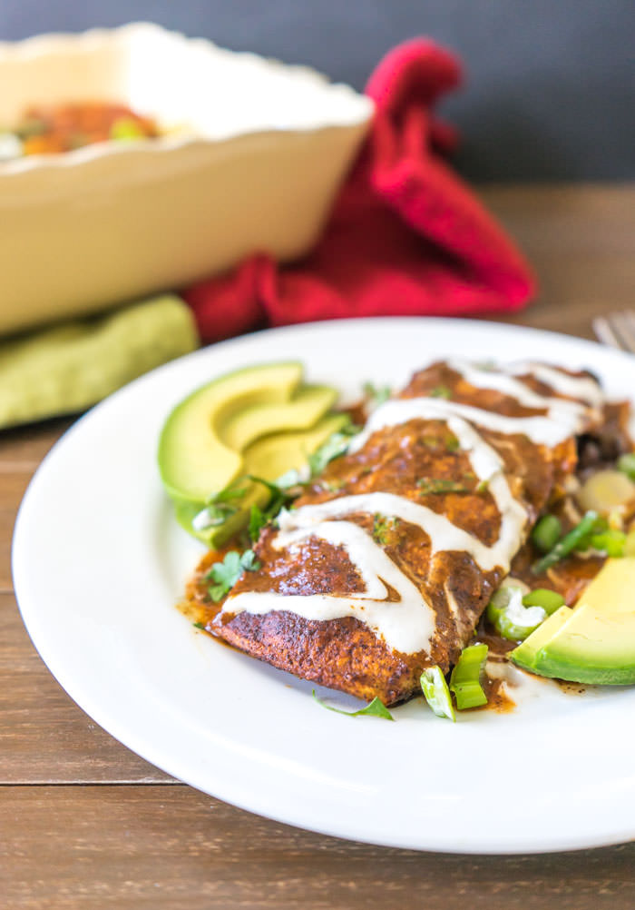 Veggie Enchiladas Recipe | Vegan Enchiladas | One Ingredient Chef