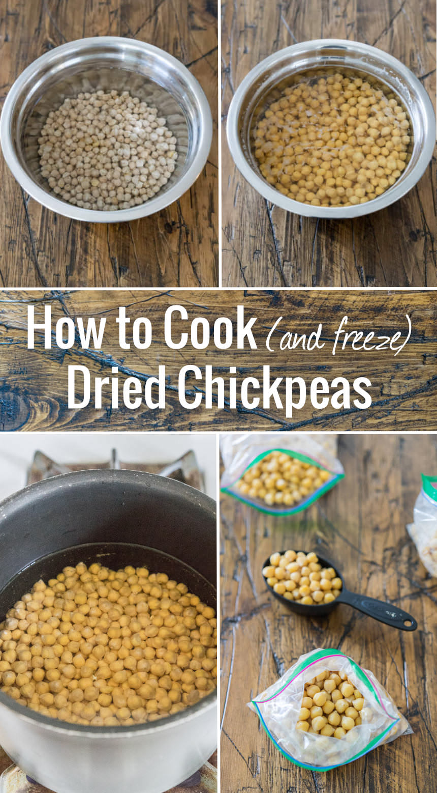 How to Cook (and Freeze) Dried Chickpeas