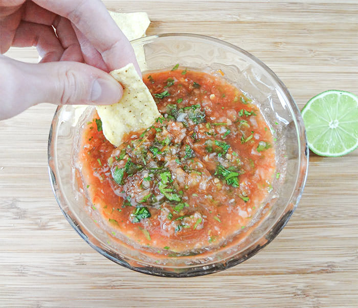 Roasted Salsa Chips