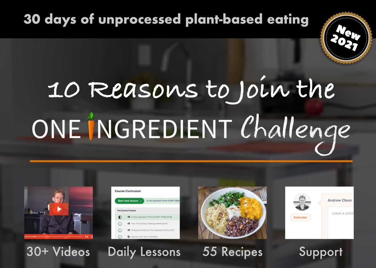 10 Reasons to Join the One Ingredient Challenge in 2021